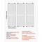 3-Pack Black Steel Grid Panels Wall-Mount Display Storage Organizer 24x72 in